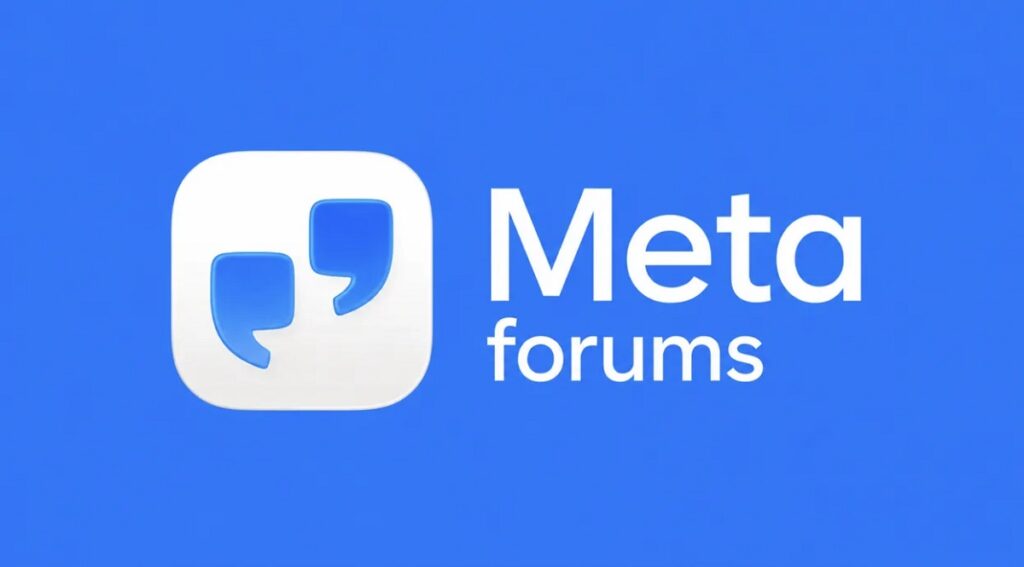 Meta’s Forum app reimagines Facebook Groups with a Reddit-style, conversation-first layout focused on structured discussions and Q&A.